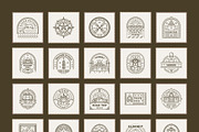 150 Travel Stamps, an Outline Icon by Prosymbols (Thumbnail 9 of 9)