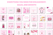 E-commerce Instagram Templates, a Social Media Template by Cate Creates (Thumbnail 3 of 8)