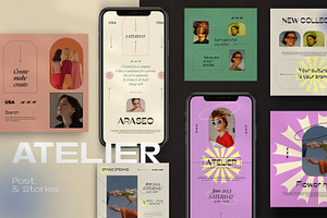 Atelier - Retro Vintage Social Media