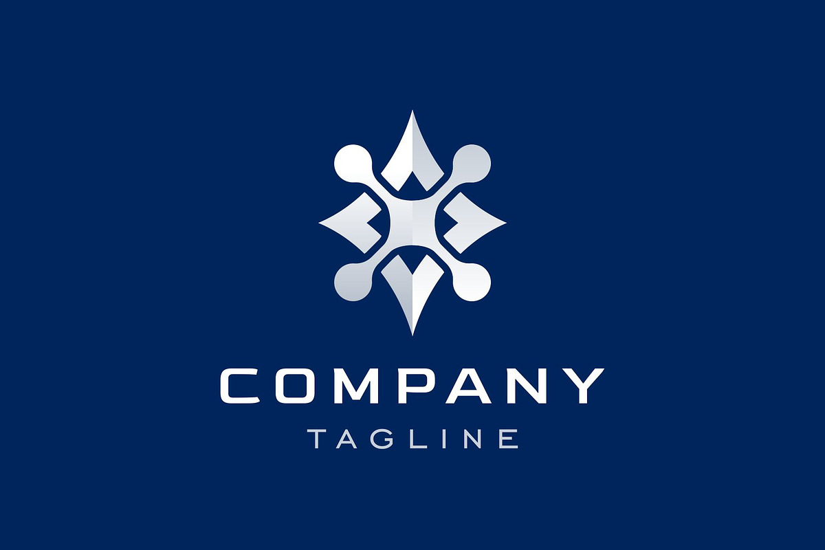 Letter X Triangle Drone Tech Logo, a Branding & Logo Template by Buqancreative