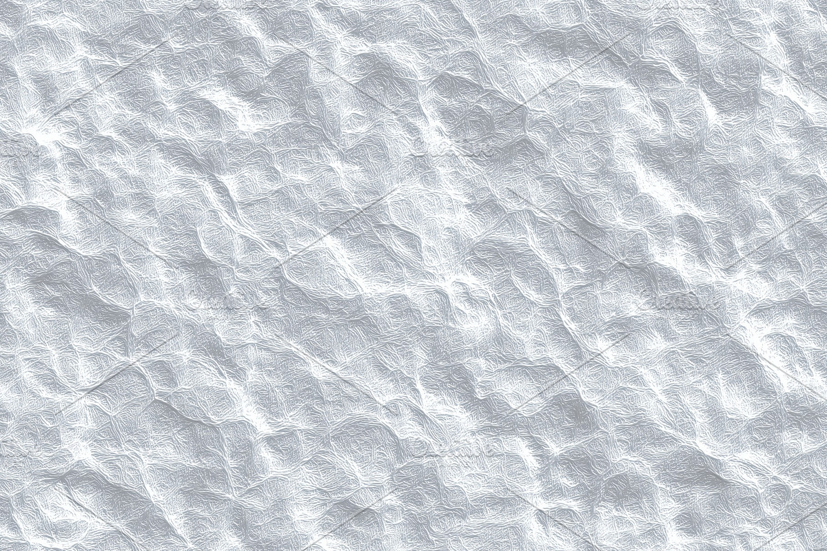 Seamless textured white Aerogel Insulation fabric surface resembling crumpled p, a Texture Graphic by Textures & Backgrounds