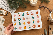 140 Cozy Retro Christmas Clipart, a Seasonal Illustration by Zeukaa (Thumbnail 15 of 21)