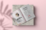 Floral Wedding Invitation Template, an Invitation Template by Creatiya Type (Thumbnail 5 of 6)