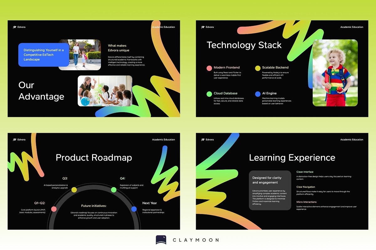 Academic Education Presentation, a Presentation Template by Claymoon Lab (Photo 6 of 7)