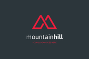 Mountain Hill Letter M Logo, a Branding & Logo Template by MLJ studios (Thumbnail 2 of 3)