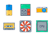 Hardware Icons Set, an Icon by ArtStyles (Thumbnail 2 of 2)