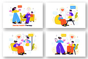 10 Mental Health Therapy Session, a Healthcare Illustration by denayunebgt (Thumbnail 2 of 4)
