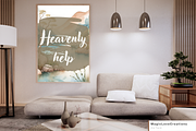 Spiritual Positive Quote Print Wall, a Poster Template by MagicLove Creations (Thumbnail 8 of 10)