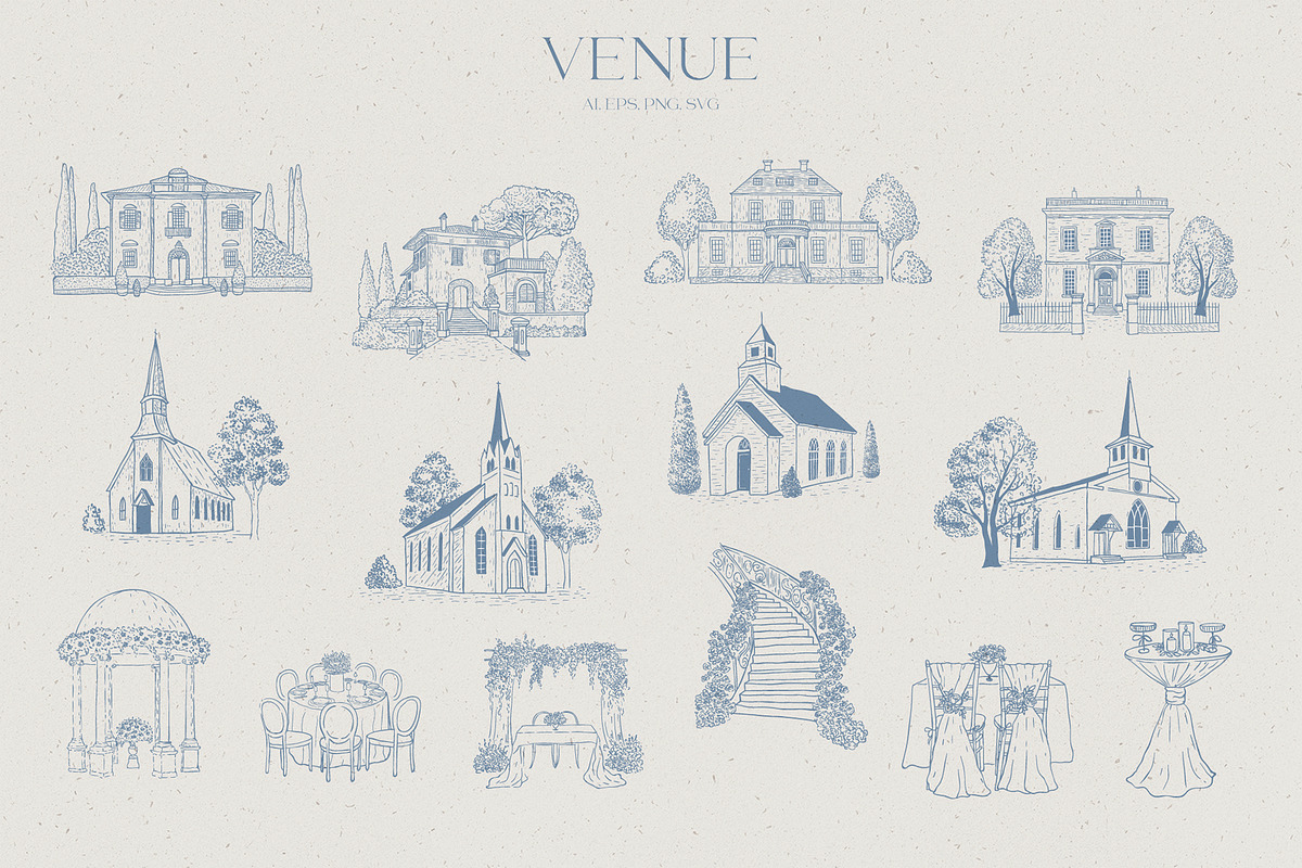 Wedding Design Creator. Vector Art., a Decorative Illustration by Designwork (Photo 2 of 13)