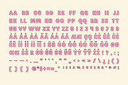 Bliss Bloom Bubbly Cute Typeface, a Sans Serif Font by Casloop Studio (Thumbnail 7 of 9)
