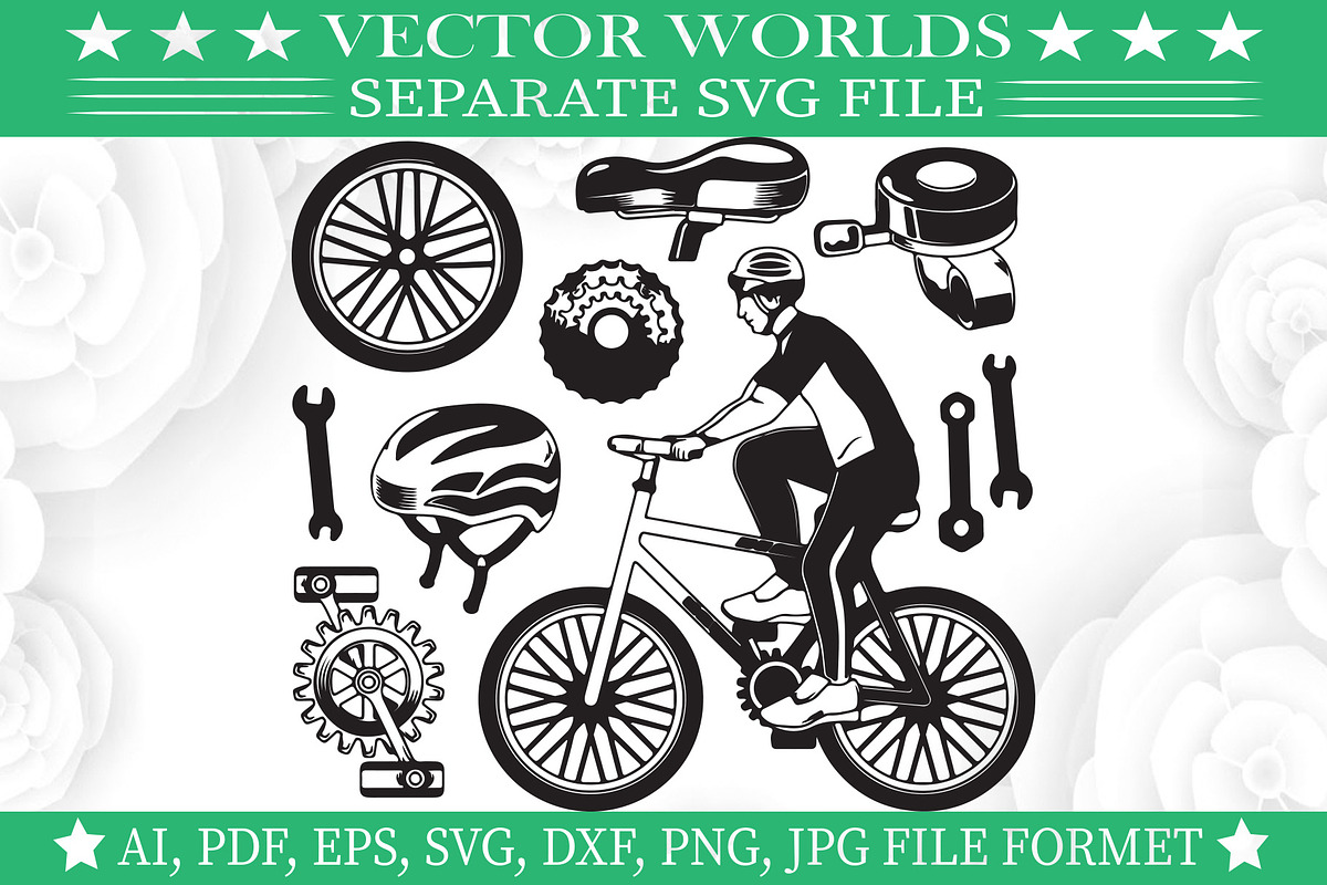 Cycle Element SVG, Cycle SVG, an Object Graphic by VectorWorlds (Photo 3 of 3)