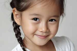 Adorable young asian girl, a Person Photo by MistyDay