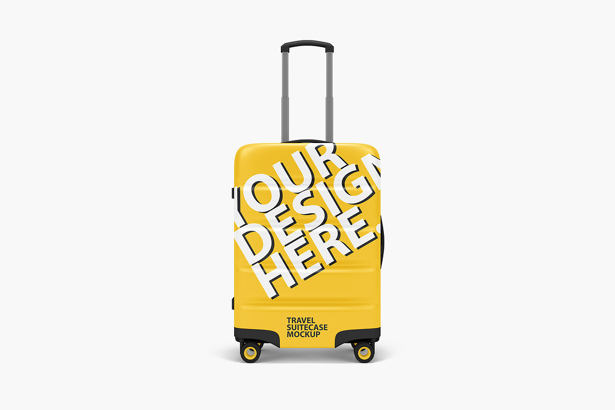 Travel Suitcase PSD Mockup, a Product Mockup by GreatFruit (Photo 3 of 6)