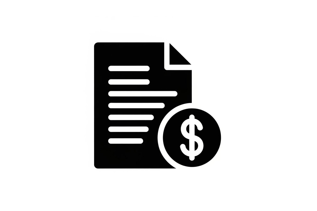 Modern Tax Document Icon Set, a Graphic by musafir_fashion (Photo 5 of 13)
