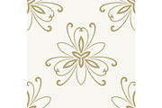 Floral Seamless Vector Pattern, a Decorative Illustration by FineArtStudio (Thumbnail 1 of 3)