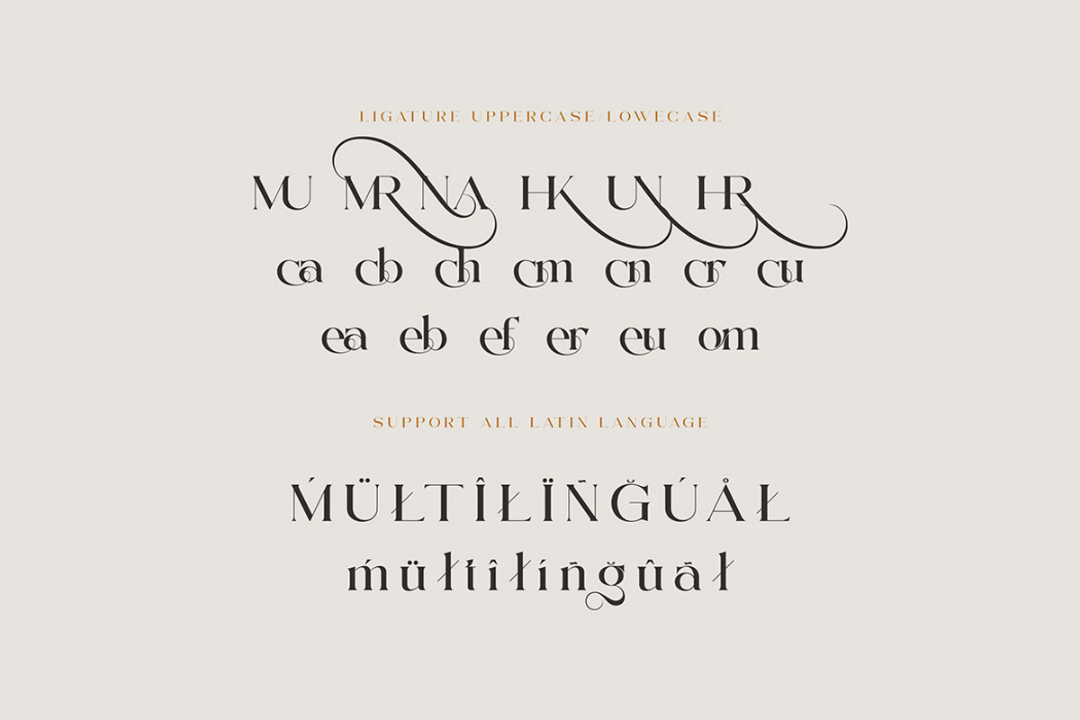 Trendy & Modern Fonts 3 - 10 Sets, a Sans Serif Font by Cruzine (Photo 24 of 47)
