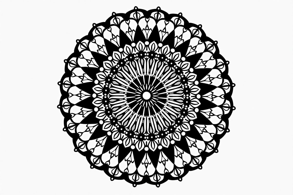 20 Sacred Geometry Mandala Set, an Illustration by hafijul (Photo 19 of 21)