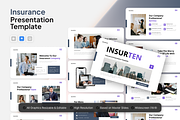 Insurten - Insurance Keynote, a Presentation Template by Annora Studio (Thumbnail 1 of 5)