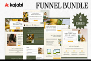 Kajabi Funnel Pages - Yellow & Olive, a Landing Page Template by Altenne | Kajabi Designer (Thumbnail 1 of 10)