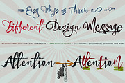Makeup Type Family / 4 fonts, a Script Font by Andinistas Fonts (Thumbnail 6 of 11)
