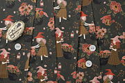 Cute Witch Pattern, a Pattern Graphic by Lady Bruniere Design (Thumbnail 6 of 8)