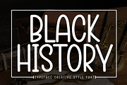 Black History | Script Font, a Script Font by Scratchones (Thumbnail 1 of 8)