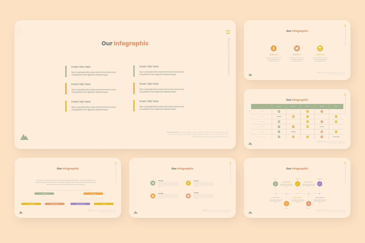 Minimalist Clean Powerpoint, a Presentation Template by NecrolitSlide (Photo 7 of 12)