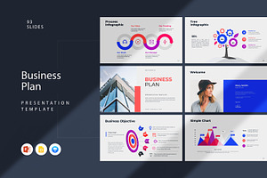 Business Plan Presentation Template, a Templates & Theme by Dream-Lab