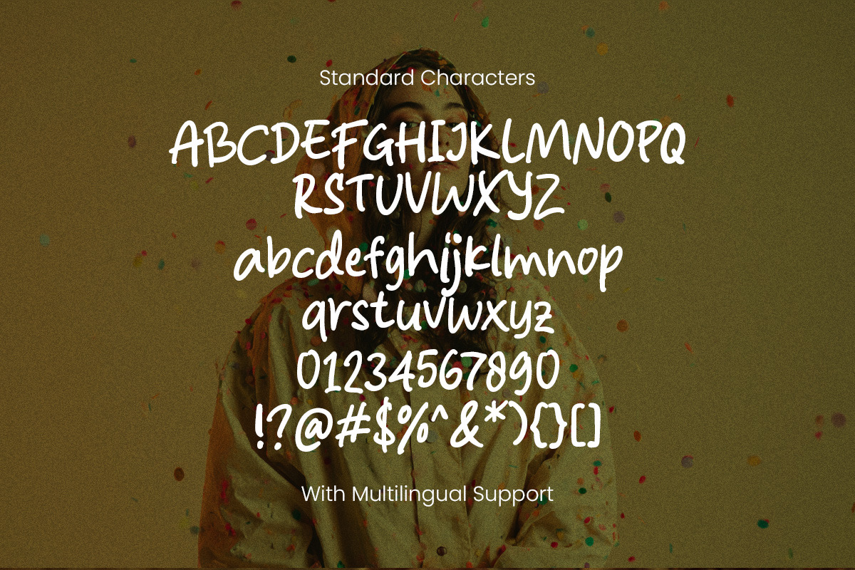 Kumiko Handwritten, a Handwritten Font by Littlehand (Photo 8 of 9)