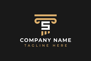 Letter S Lawyer Logo, a Branding & Logo Template by Pray Art Design Studio