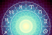 30 mystic zodiac signs circles, an Object Graphic by tkdesign (Thumbnail 20 of 31)