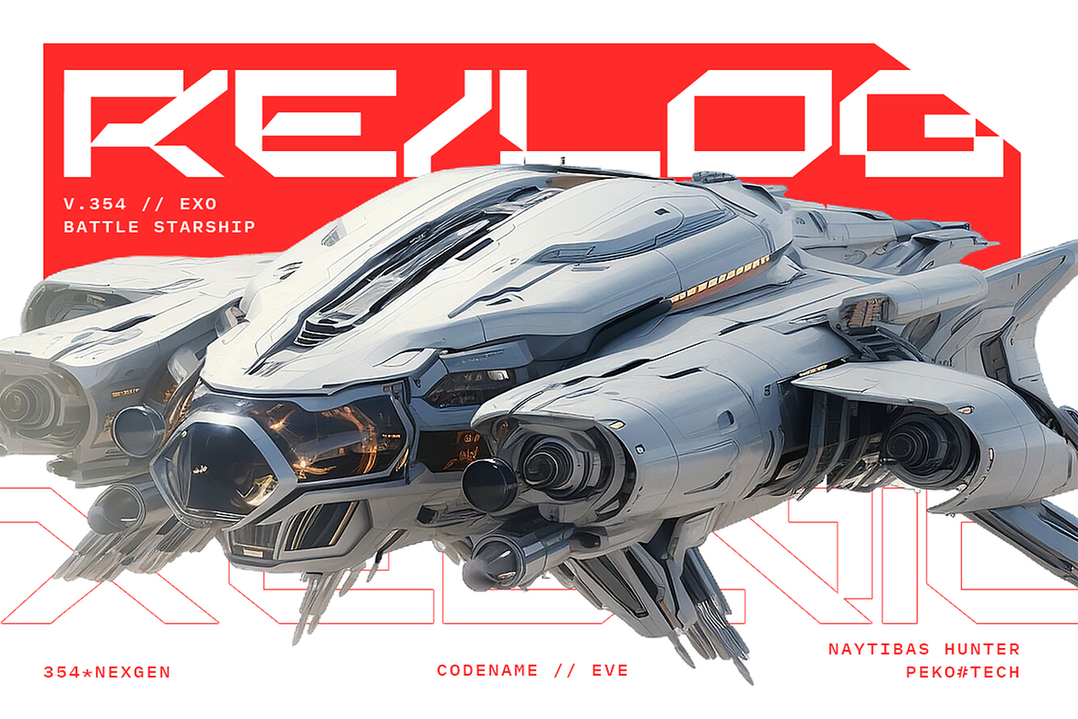 Xeonic - Futuristic Display Font, a Sans Serif Font by Pekotype (Photo 9 of 12)