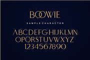 Boowie || Modern minimalist elegant., a Sans Serif Font by typeline studio (Thumbnail 10 of 10)