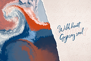 Indigo Tie Dye Brushes for Procreate, a Brush Add-On by OkayAnnie Designs (Thumbnail 4 of 12)