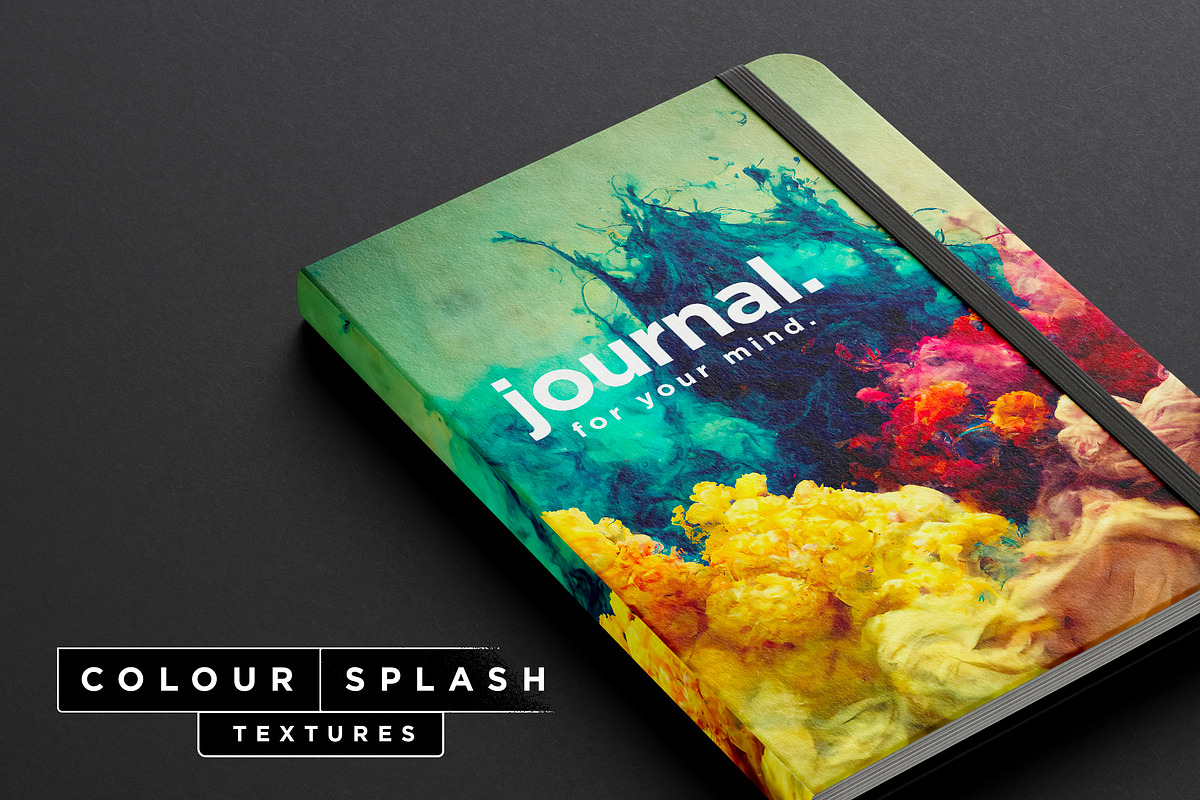 Colour Splash Textures Pack, a Texture Graphic by Layerform Design Co.