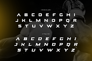 FORECAST - Racing Car Modern Font, a Sans Serif Font by Hamz Studio (Thumbnail 2 of 8)