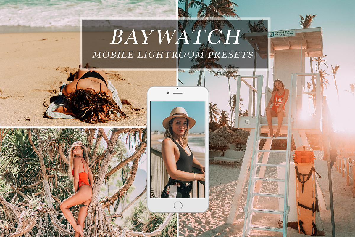 Lightroom Presets Mobile BAYWATCH