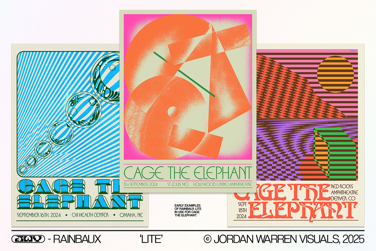 JWV - RAINBAUX, a Sans Serif Font by Jordan Warren Visuals (Photo 12 of 13)