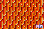 70s Vintage Retro Twist Pattern, a Pattern Graphic by MISS CHATZ (Thumbnail 3 of 3)
