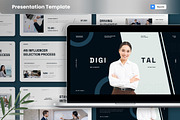 Influencer Marketing Keynote, a Presentation Template by MtvtdArt (Thumbnail 1 of 6)