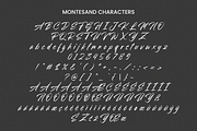 Montesand - Handwritten Font, a Handwritten Font by Sibelumpagi Studio (Thumbnail 9 of 10)