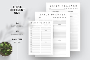 Canva Daily Planner Template