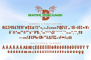 Beautiful Spring Flowers Monogram, a Handwritten Font by Yoga Letter (Thumbnail 5 of 6)