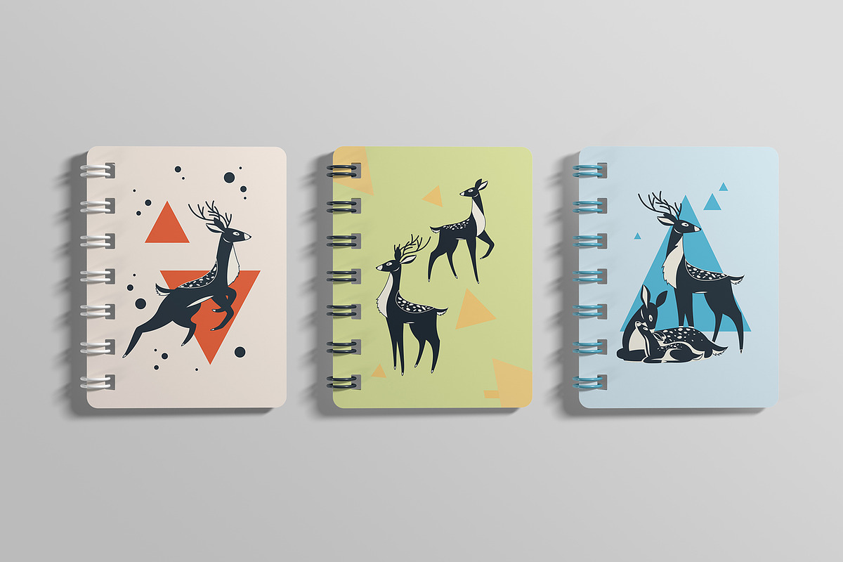 Spiral Notepad Mockup, a Magazine Template by AlkStudio (Photo 1 of 11)