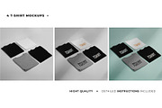 BRANDING T-SHIRT MOCKUP SET, a Shirt Mockup by TrendkeyMockups (Thumbnail 4 of 8)