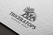 Triceratops Logo, a Branding & Logo Template by Pixes (Thumbnail 2 of 2)