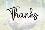 Roasting | Script Font, a Handwritten Font by Scratchones (Thumbnail 9 of 9)