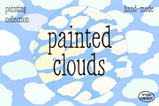 Painted Clouds - Art Collection, a Graphic by Studio Funshop by Kelli (Thumbnail 1 of 10)