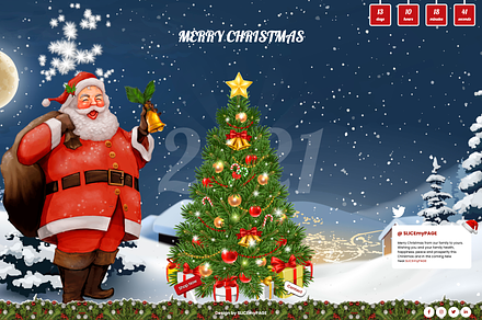 SMP-Xmas Html Landing Pages, a Landing Page Template by SLICEmyPAGE