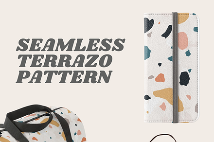 Seamless Terrazzo Pattern